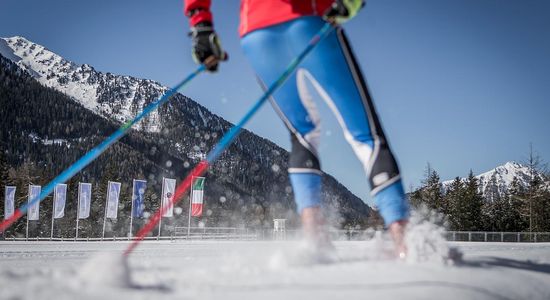 Nordic skiing at the Biathlon centre Antholz / Anterselva